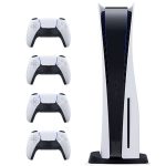 کنسول PlayStation 5 دیسک خور + سه کنترلر اضافه